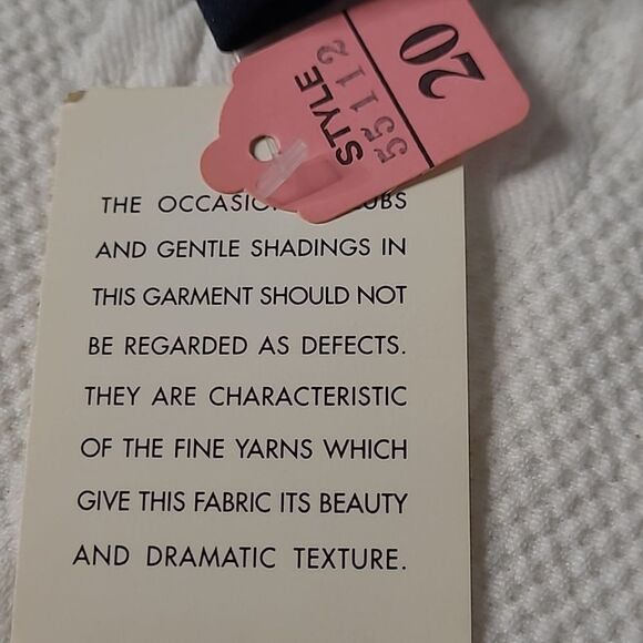 WillowRidge sz 20P midi dress coat navy - Picture 8 of 10